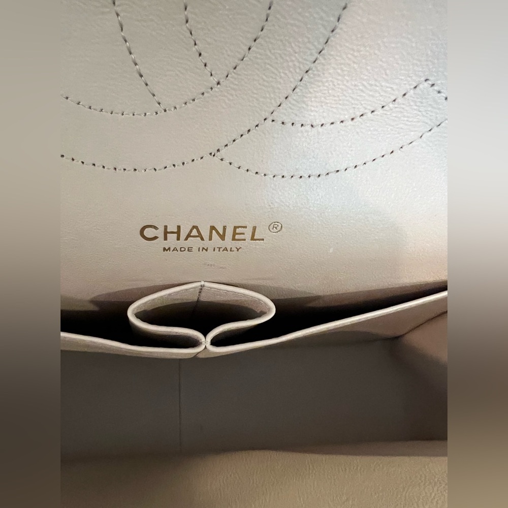 ✔️AUTHENTIC CHANEL✔️Caviar Quilted Jumbo Double Flap Beige PRISTINE CONDITION💯 - Picture 11 of 16